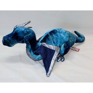 🔥 JADE the Plush BLUE TEAL DRAGON Stuffed Animal - by Douglas Cuddle Toys #729